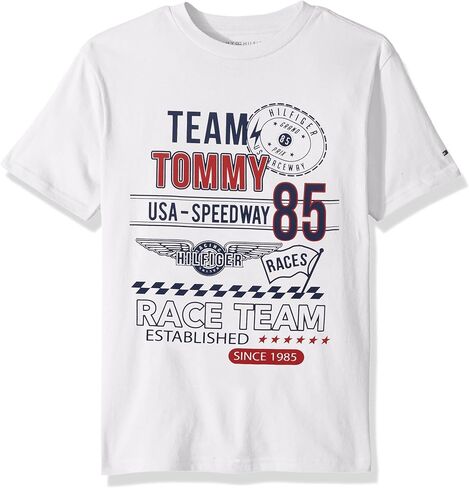 Tommy Hilfiger Boys Short Sleeve Graphic T-Shirt in Saudi Arabia