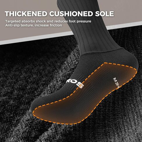 ROCKBROS Cycling Compression Socks,Crew Length,Non-Slip,Breathable&Wicking,Road,Bike Sports and Running for Men Women,3-Packs in Saudi Arabia
