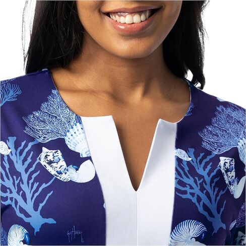 Guy Harvey Women's 3/4 Sleeve Tunic Dress in Saudi Arabia