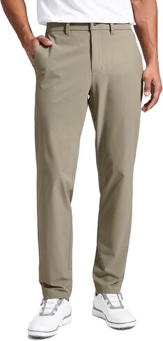 CRZ YOGA BreezeLite Golf Pants for Men - 32" Lightweight Quick Dry Casual Athletic Fit Work Dress Trousers with Pockets in Saudi Arabia
