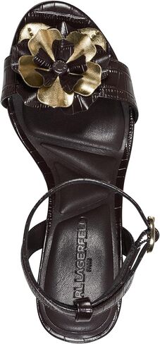 KARL LAGERFELD womens Haden Platform Heel With Flower Embellishment in Saudi Arabia