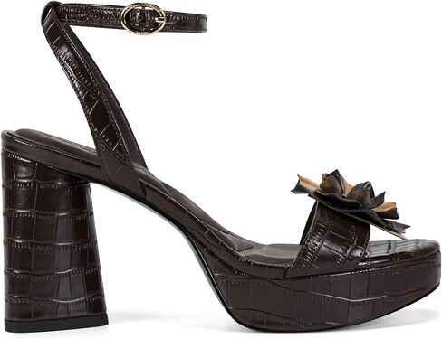 KARL LAGERFELD womens Haden Platform Heel With Flower Embellishment in Saudi Arabia