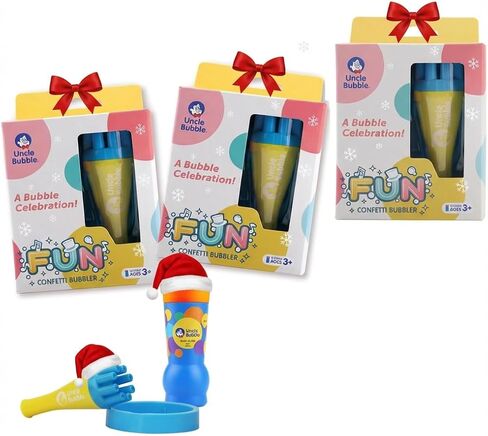 عموم الفقاعات المصغرة العم بفقرة ، يصنع الآلاف من الفقاعات ، للأطفال والأطفال الصغار ، نسخة من البلاستيك in Kuwait