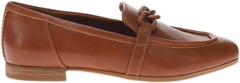 TOMS Womens Lynette Chain Loafers Casual - Brown in Kuwait