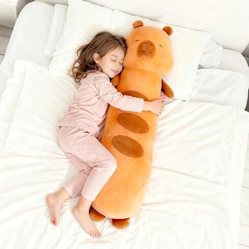 36inche Long Husky Body Throw Pillow Soft Husky Stuffed Animal Pillow for Kids, Cute Long Dog Stuffed Animal for Girls Girlfriend in Saudi Arabia