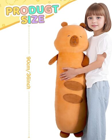 36inche Long Husky Body Throw Pillow Soft Husky Stuffed Animal Pillow for Kids, Cute Long Dog Stuffed Animal for Girls Girlfriend in Saudi Arabia