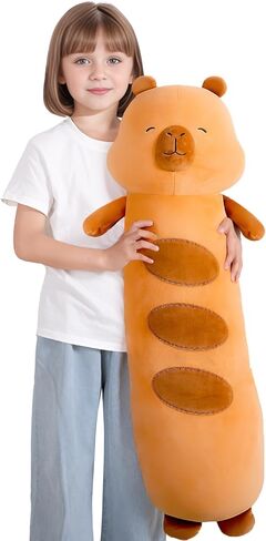 36inche Long Husky Body Throw Pillow Soft Husky Stuffed Animal Pillow for Kids, Cute Long Dog Stuffed Animal for Girls Girlfriend in Saudi Arabia
