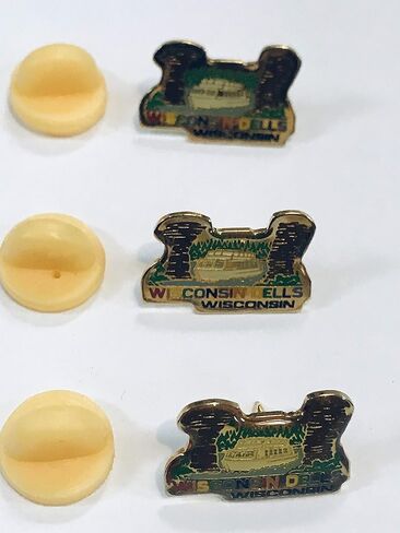 STATE Lapel Pins Hat Pins Collectible design 3 Pcs Set - States and City with colorful images and icons. in Saudi Arabia