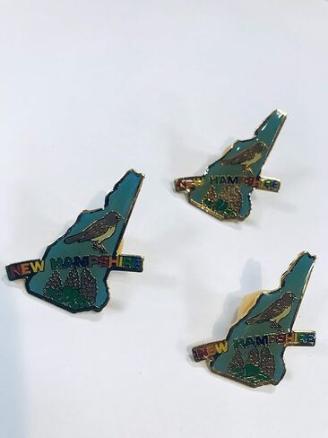STATE Lapel Pins Hat Pins Collectible design 3 Pcs Set - States and City with colorful images and icons. in Saudi Arabia