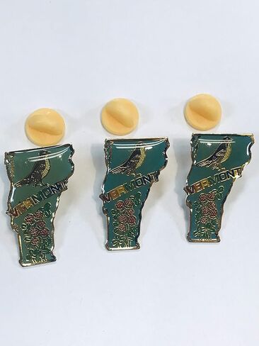 STATE Lapel Pins Hat Pins Collectible design 3 Pcs Set - States and City with colorful images and icons. in Saudi Arabia