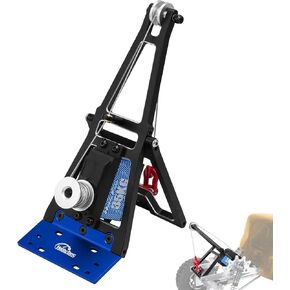 Hobby Fans Aluminum RC Winch Double Stent Rescue Set Truck Tow Crane Arm Wrecker Kit with 360° 35KG Servo for 1/10 SCX10 TRX4 RC Crawler and Trailer RC Upgrade Parts (Purple) in Kuwait