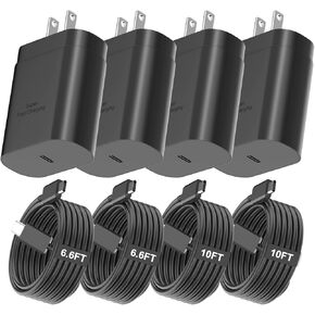 USB C Charger ، PD 25W شاحن سريع فائق لـ Samsung Galaxy S23/S23+/S23ULTRA/S22/S22+/S22ULTRA/S21/S21+/S21 ULTRA/S20/S20+/S20 ULTRA/ملاحظة 20/ملاحظة 20 ULTRA/NOTE10+ in Kuwait