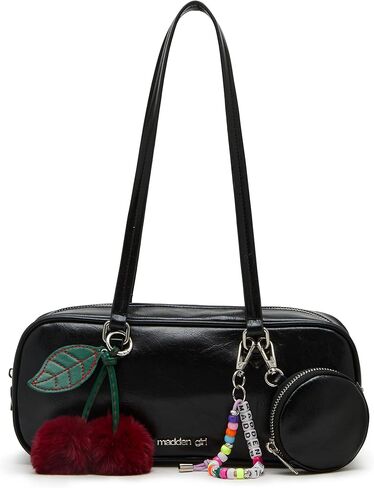 Madden Girl Women's AANDARNA Shoulder Bag, Black, Small in Saudi Arabia