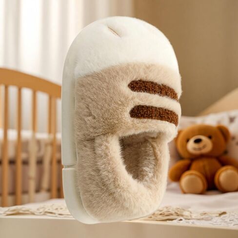 Cat Paw Women Slippers Fuzzy Plush Indoor House Shoes for Men Non Slip Cute Animal Claw Memory Foam Comfy Footwear Soft Warm Cozy Slides for Girls Adults Teen Gift Idea in Saudi Arabia