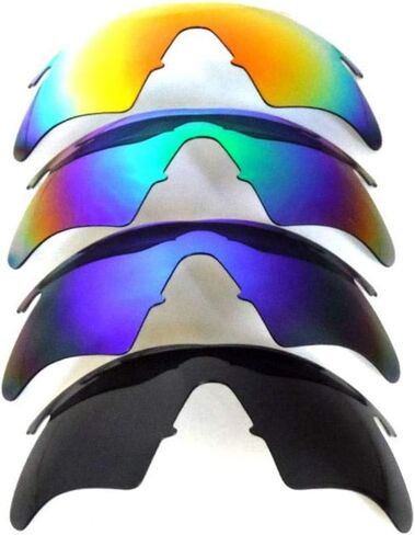 عدسات بديلة من Galaxy لإطار Oakley M Sweep أسود/أزرق/أخضر//أحمر in Saudi Arabia