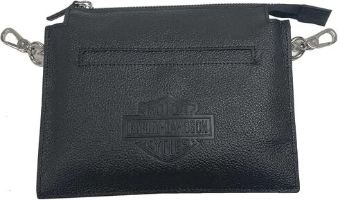Harley-Davidson Women's Vixen Bar & Shield Leather Hip Bag w/Strap - Black in Saudi Arabia