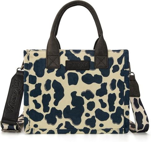 Wrangler Cow Print Small Crossbody Bags for Women Designer Purses Top-Handle Handbags in Saudi Arabia