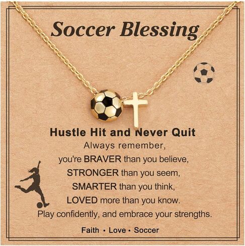 Softball Soccer Volleyball Necklace for Girls Teen Women, Sports Accessories Christmas Birthday Jewelry for Lovers in Kuwait