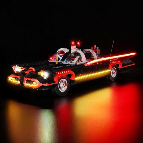 Kyglaring LED Lighting Kit for Lego The Classic TV Series Batmobile Model Set, Compatible with Lego 76328, Bricks Set Not Included(Remote Control) in Saudi Arabia
