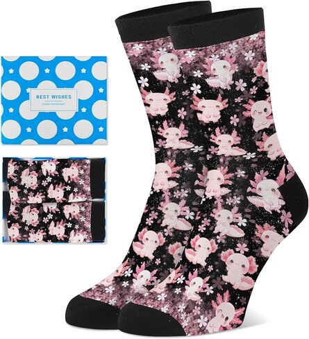 Novelty Socks for Women Men Teens, Funny Cute Crew Socks Gifts in Saudi Arabia