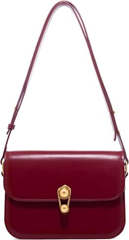 LA FESTIN Small Leather Purse Crossbody Bags For Women: Black Shoulder Handbags Crossbody Bag in Saudi Arabia