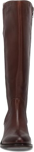 حذاء Frye Carson 2 Piping طويل وواسع للساق للنساء، جلد فاخر، تصميم أنيق، مقاس مريح، بني، خيارات المقاسات المتاحة in Kuwait