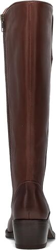 حذاء Frye Carson 2 Piping طويل وواسع للساق للنساء، جلد فاخر، تصميم أنيق، مقاس مريح، بني، خيارات المقاسات المتاحة in Kuwait