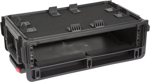 SKB Cases 8U rSeries Standard Roto Molded LLDPE Rack with Flush Carry Handles and Non-Slip Rubber Feet, Includes Rack Mount Screws in Kuwait