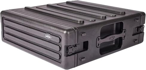 SKB Cases 8U rSeries Standard Roto Molded LLDPE Rack with Flush Carry Handles and Non-Slip Rubber Feet, Includes Rack Mount Screws in Kuwait