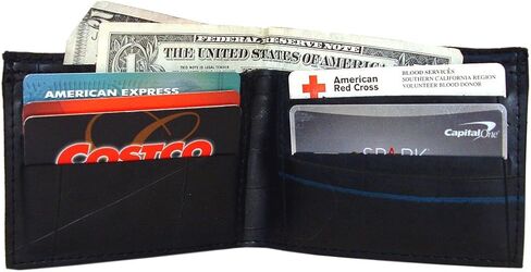 Recycled Rubber Tire Wallet with Logo - Fair Trade. in Saudi Arabia
