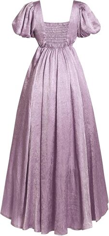 Regency Dresses for Women Elegant Empire Waist 1820s Victorian Dress in Saudi Arabia