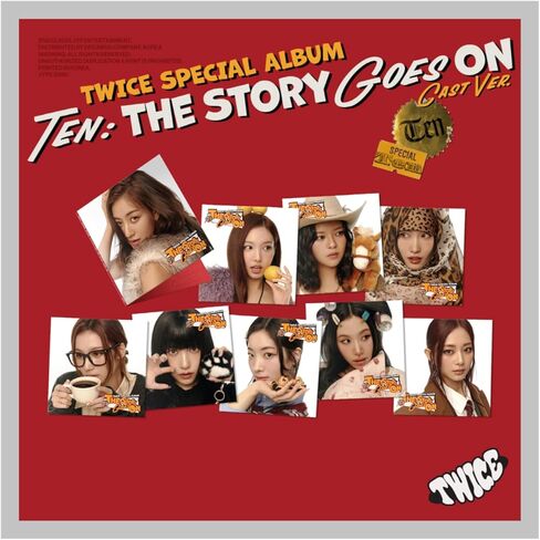 TWICE TEN : THE STORY GOES ON Special Album with Tracking Sealed (EPISODE Random Version) in Saudi Arabia
