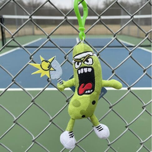Plush Pickleball Keychain (Mr. Dill), Plushie Doll in Saudi Arabia