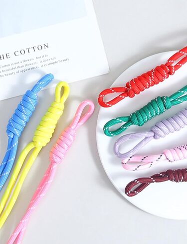 20/30 Pack Paracord Keychain Rope Bag Charms Colorful Braided Charms for Key Chain Purse Backpack Handbag in Saudi Arabia