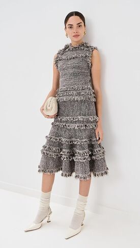 Ulla Johnson Women's Kassi Knit Tweed Sleeveless Top in Saudi Arabia