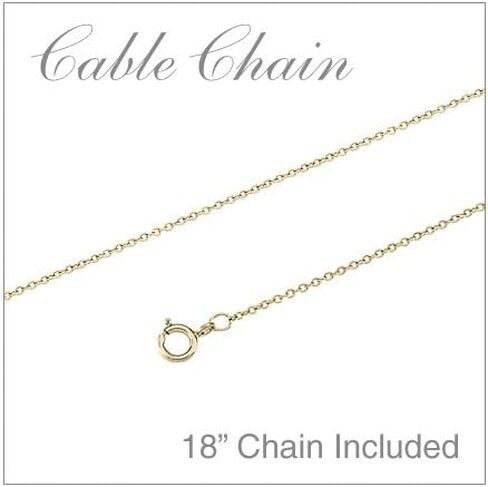 10k Yellow Gold Oval Emerald And Diamond Pendant with 18" Chain in Saudi Arabia