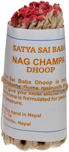 Down to Earth Handmade Nag Champa Rope Incense – 40-50 Ropes per Bundle, 3.5"-4" Long – Traditional Himalayan Incense from Nepal for Meditation, Relaxation, Yoga, Spiritual Healing & Aromatherapy in Saudi Arabia