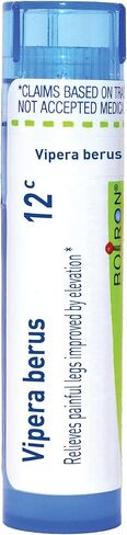 Boiron Vipera Berus 12C for Painful Legs Improved by Elevation - 80 Pellets in Saudi Arabia