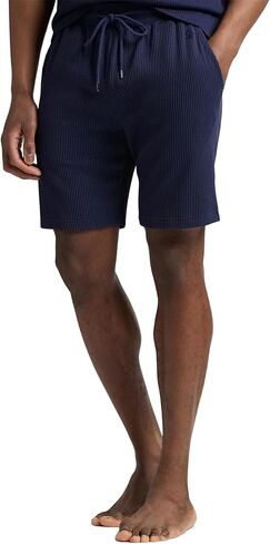 Polo Ralph Lauren Mens Seersucker Knit Sleep Shorts in Saudi Arabia