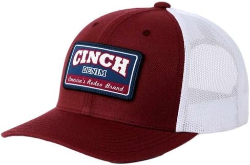 Cinch Women's Rodeo Ball Cap - MHC7901010 One Size Burgundy in Saudi Arabia