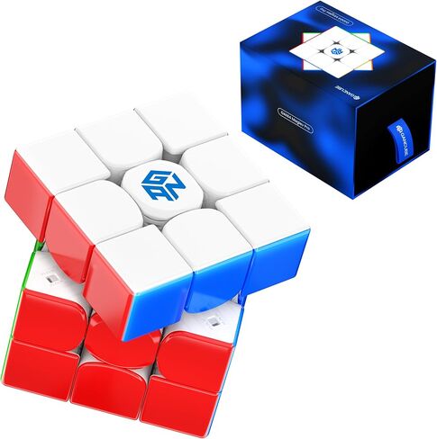 CuberShop GAN 14 MagLev UV Coated, Ultimate GAN 14 M 2023 Flagship 3x3 Magnetic Speed Cube, 56mm Magic Cube Puzzle (GAN14 MagLev UV Speed Cube, Glossy Surface & Primary Internal) in Kuwait