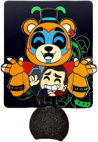 Youtooz: Pin Collection - Matpat X FNAF Five Nights at Freddy's [Glamrock Freddy Covered Pin] in Saudi Arabia