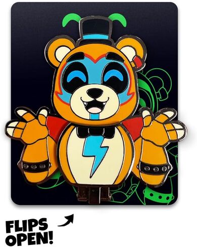 Youtooz: Pin Collection - Matpat X FNAF Five Nights at Freddy's [Glamrock Freddy Covered Pin] in Saudi Arabia