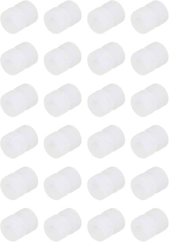 MECCANIXITY RC Anti Vibration Rubber Balls for RC F4 F7 Flight Controller M2x6mm Shock Absorption Balls (White), Pack of 24 in Kuwait