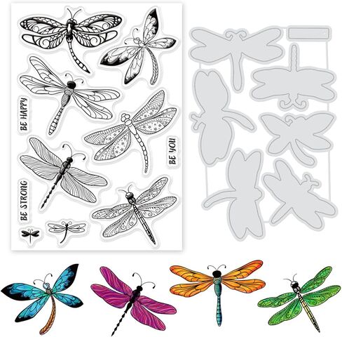 GLOBLELAND Bee Flowers Clear Stamps and Cutting Dies Bee Honey Jars Daisies Silicone Clear Stamps Cards and Metal Die Cuts for Card Making and DIY Embossing Scrapbooking in Saudi Arabia