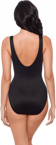 ملابس السباحة النسائية Miraclesuit ذات الرقبة العالية من شبكة Underwire Network News تثير ملابس السباحة من قطعة واحدة in Kuwait