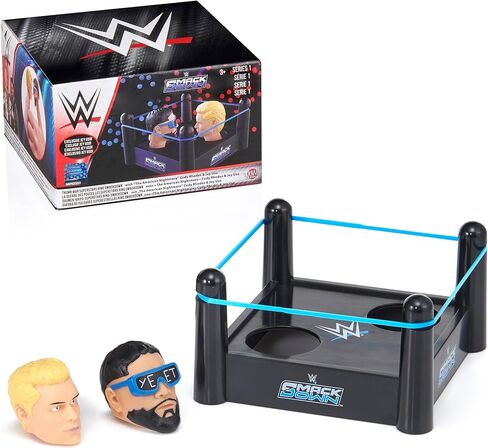 WOW! STUFF WWE: Thumb War: Superstars Ring Raw - Drew McIntyre VS Damian Priest, 1.5" Wrestling Characters, Competitive Arena Battle, Novelty Toy, Fans Ages 3+ in Kuwait