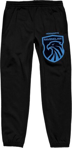 Harry Potter House of Ravenclaw Crest Men's Black Graphic Joggers in Saudi Arabia
