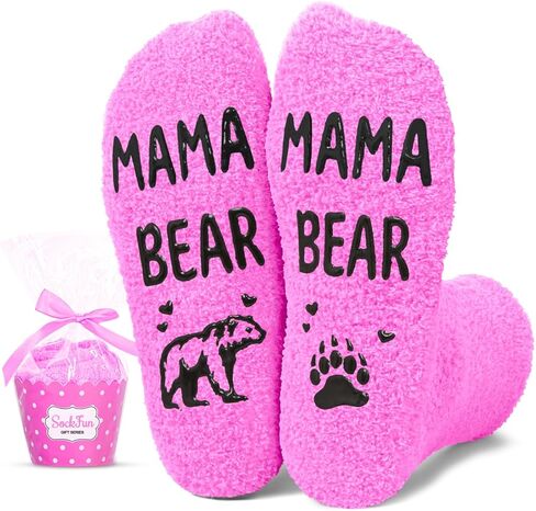 Mothers Day Gifts Socks - Gifts for Mom, Mama Slipper Socks, Stocking Stuffers in Saudi Arabia