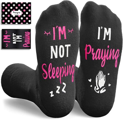 HAPPYPOP Christian Gifts Ideas - Christian Easter Socks, Jesus Gifts, Serenity Prayer Faith Religious Socks in Saudi Arabia